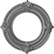 Ekena Millwork Benson Ceiling Medallion (Fits Canopies up to 6 1/8"), 11 1/8"OD x 6 1/8"ID x 5/8"P, Platinum CM11BNPLS - alternate 1